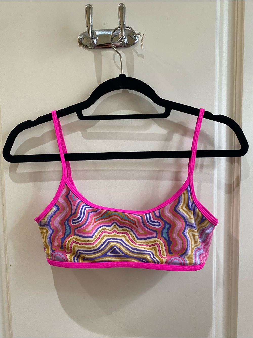 Strawberry Milk Mob Pink Multicolor Bikini Top & Bottom